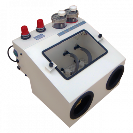 OMEC MS 2.00 NEW - пескоструйный аппарат на две фракции песка, без вытяжного устройства BETA.2.00