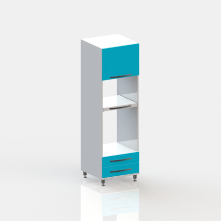 ВИТАЛИЯ Т2 под автоклав ЛЮКС — Медицинская тумба на хромированных ножках