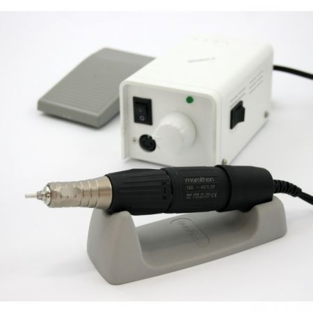 Saeyang Marathon 4 - щеточный зуботехнический микромотор, с наконечником SDE-H37LSP, 35000 об/мин, педаль SFP-27