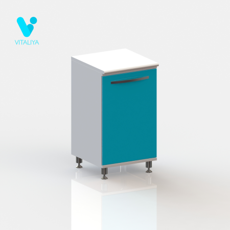 ВИТАЛИЯ Т1 ЛЮКС — Медицинская тумба на хром.ножках