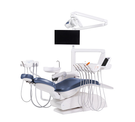 Miglionico NT P — стоматологическая установка с нижней подачей инструментов