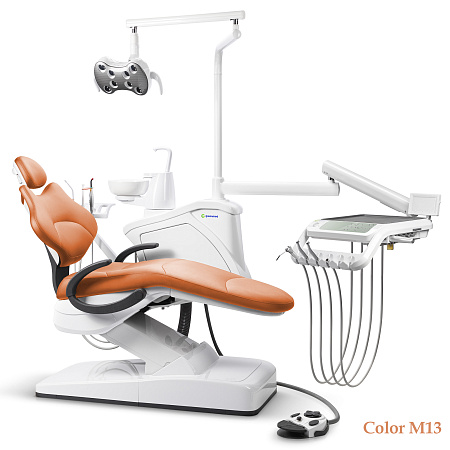 GreenMED S300 – Стоматологическая установка с мягкой обивкой и с нижней подачей