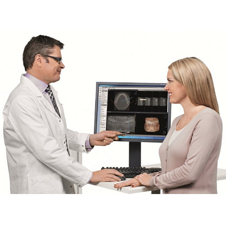 KaVo Pan eXam Plus 3D Ceph - универсальный датчик Pan/Ceph для панорамной томографии, цефалостат, функция 3D-томографии 6x8 см