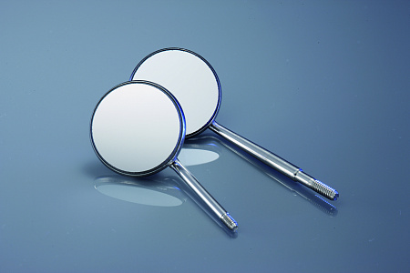 Hahnenkratt 721X4 TOPvision FS Rhodium — Зеркало №4 родиевые с передней отражающей поверхностью, упаковка 12 шт.