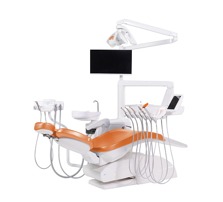 Miglionico NT P — стоматологическая установка с нижней подачей инструментов