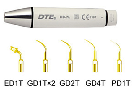 Woodpecker DTE-V3 LED - Cкалер ультразвуковой встраиваемый с подсветкой