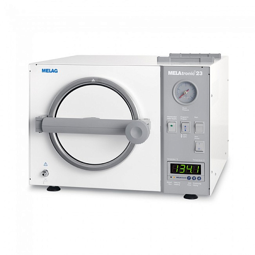 Melag MELAtronic 23 – полуавтоматический автоклав класса N, 19 л