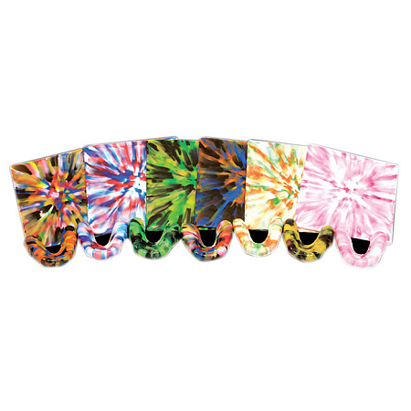 Keystone Tie Dye Mouthguards Multicolor - многоцветные пластины для вакуумформера, 4,0 мм (6 шт.)