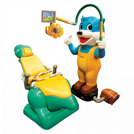 Runyes Valencia 03 M2 - детская стоматологическая установка с нижней подачей инструментов, под помпу