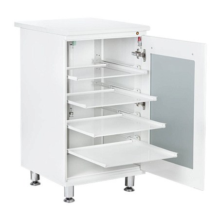 ВИТАЛИЯ ТБ ЛЮКС — Медицинская тумба на хромированных ножках, есть ру