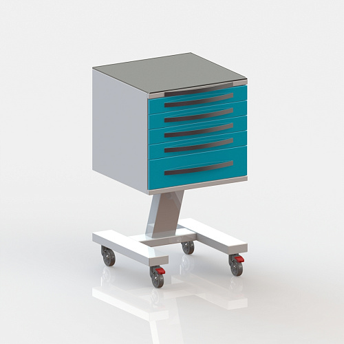 ВИТАЛИЯ С5 — Столик врача стоматолога передвижной, есть РУ