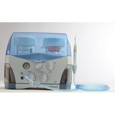 Velopex Aquacut Quattro - стоматологическая водно-абразивная система с двумя резервуарами