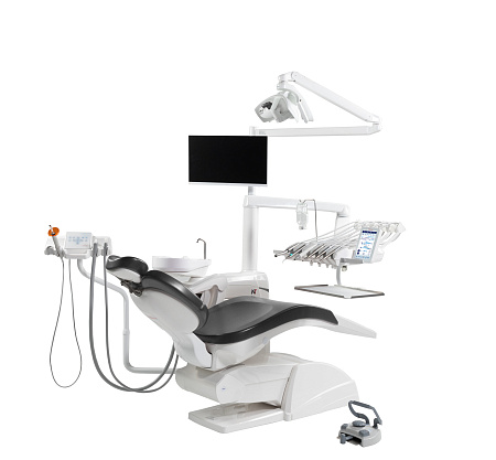 Miglionico NT — стоматологическая установка с верхней подачей инструментов